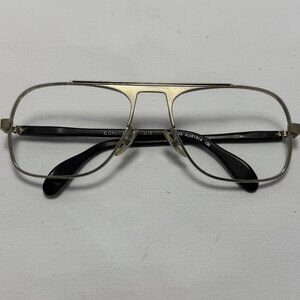 Concorde Gold Aviator Eyeglasses - Frames Only